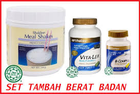 SET LENGKAP TAMBAH BERAT BADAN SHAKLEE