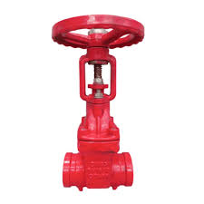 Válvula Gaveta Haste Ascendente Ferro Fundido 2.1/2" Grooved