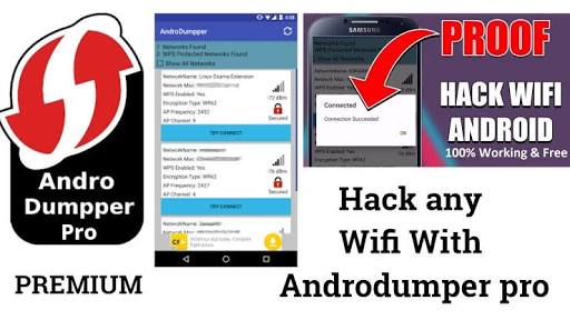 تطبيق AndroDumpper Connect لاختراق شبكات الويفي للاندرويد النسخة المدفوعة تحديث
