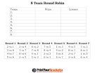 Round robin tournament generator uk