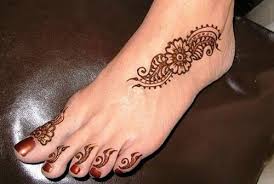 Image result for tattoo mehndi designs for feet