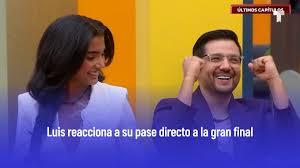Luis celebra convertirse en el primer finalista de la temporada de La Casa de los Famosos