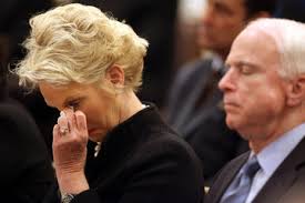 John McCain Cindy McCain Mourners Gather For Funeral Of 9-Year-Old Girl Killed - John%2BMcCain%2BCindy%2BMcCain%2Bkv4Gr8xHvenm