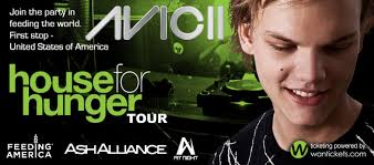 Avicii House For Hunger Tour Banner - Avicii-House-For-Hunger-Tour-Banner