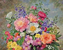 Image of painting of flowers