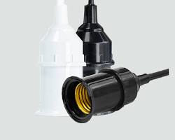Đui đèn chống nước E27 có dây