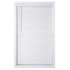 Better Homes & Gardens 2  Cordless Faux Wood Horizontal Blinds  White  29  W x 64  L