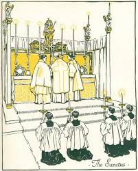 Image result for Sanctus in the mass