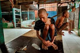Image result wey dey for images of indonesia mental ill patients
