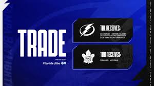 Lightning acquire goaltender Dennis Hildeby, draft picks from Toronto