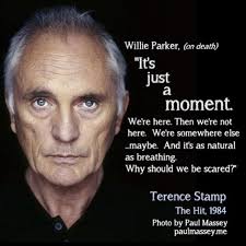 Terence Stamp. #quote From the movie, The Hit, 1984. #death ... via Relatably.com