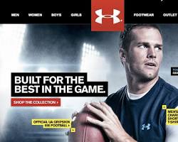 Image of Tom Brady in an Under Armour commercial