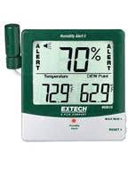 Extech 445815 Humidity Alert Hygro-Thermometer,14-140F,Dew ...