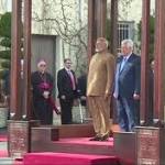 "Historic Visit": Tweets Modi Palestine: