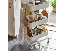 ロースコグ ワゴン IKEAの画像