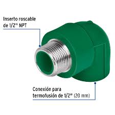 Amazon.com: 90 ° elbow PPR, 1/2 ', 20mm, male : Tools & Home ...