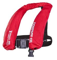 Compact 150 Regular lifejacket with abrasion-resistant cover