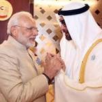Modi meets Crown Prince Dhabi