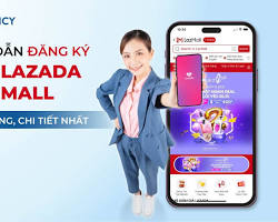 Hình ảnh về Giao diện trang Shopee Mall hoặc Lazada Mall, hiển thị các gian hàng chính hãng và sản phẩm được đánh giá cao.