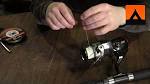 Braided line on spinning reel