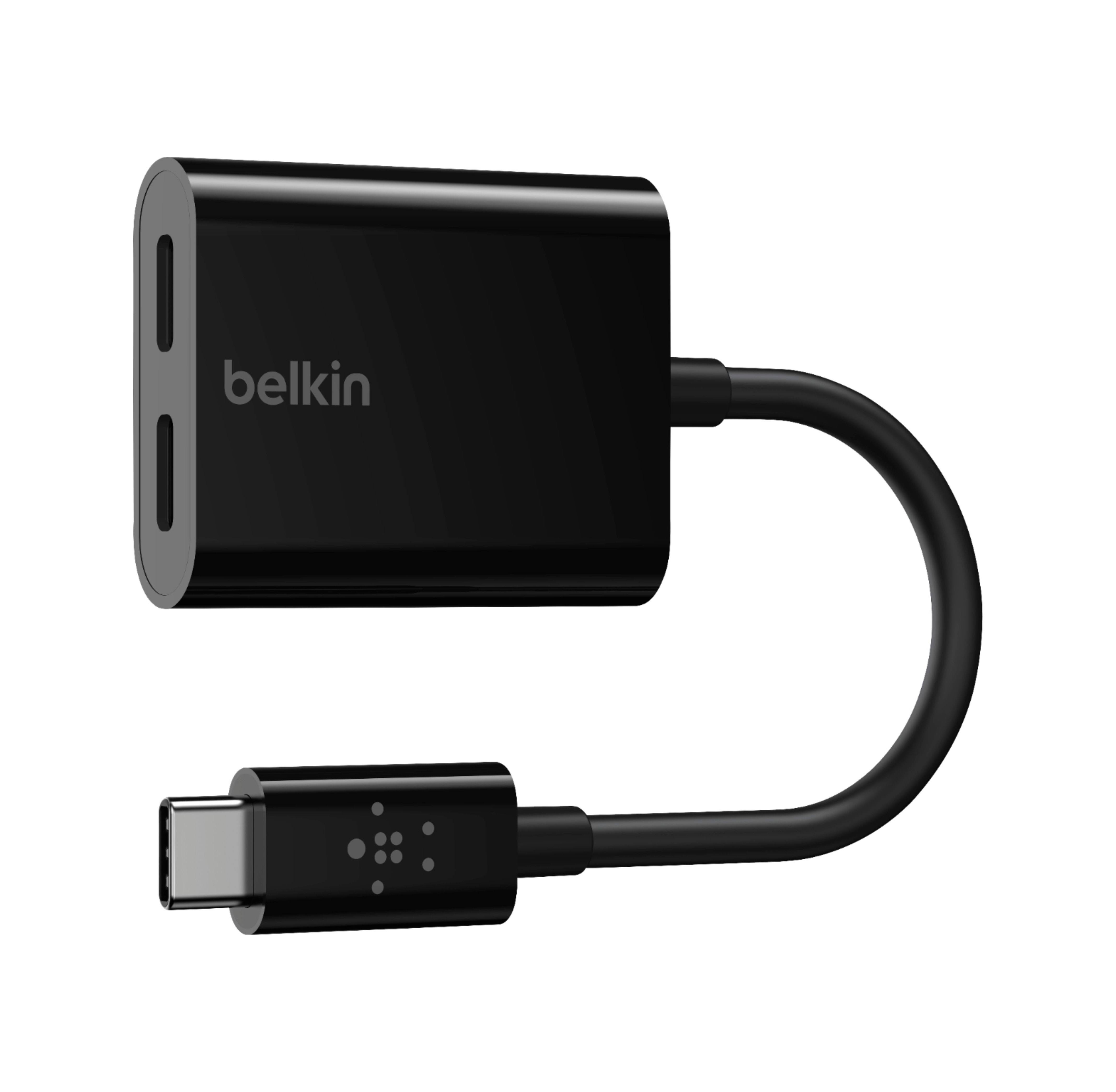 Belkin USB-C Audio + Charge Adapter f7u081btwh
