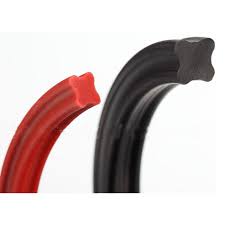 Custom Nr Silicone FKM Rubber Quad-Ring X-Ring Seals Gasket ...