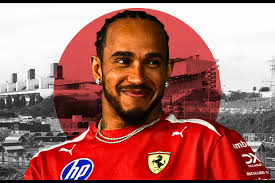 F1 legend Lewis Hamilton arrives at Japanese Grand Prix side by side with A-list celebrity