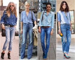 Resultado de imagem para camisa jeans look