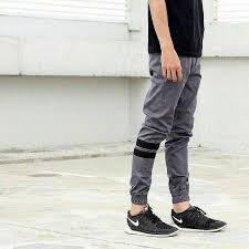 Hasil gambar untuk celana jogger pant cowok