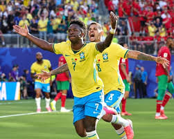 Brazil find that everything good flows through Vini of New Jersey | Vinícius Júnior