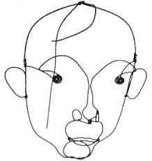 Résultat de recherche d'images pour "calder's wire sculptures"