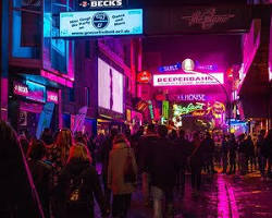 Image of Reeperbahn redlight district, Hamburg