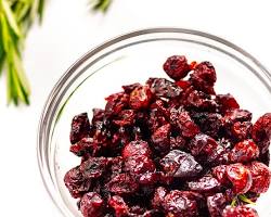 Image of dried cranberries