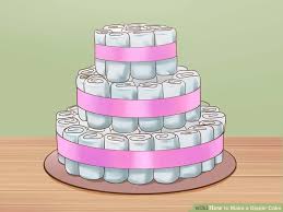 Image result for how to make diaper cake