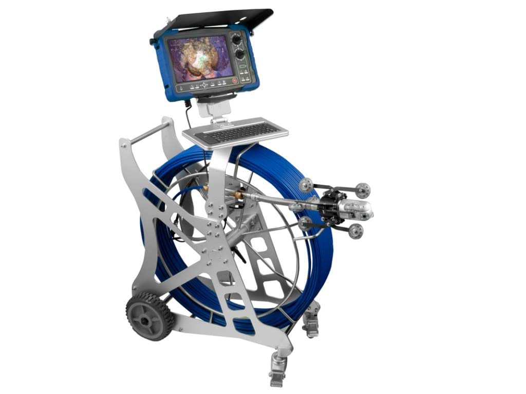 PCE Instruments Pipe Inspection Videoscope with 120m Cable
