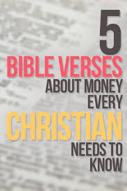 5 Bible verses about money every Christian should know via Relatably.com