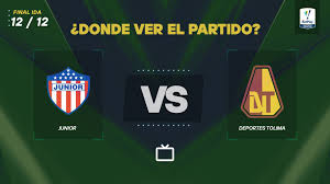 Qué canal pasa Junior vs Tolima hoy: dónde ver el partido gratis y en vivo de la Final Liga BetPlay