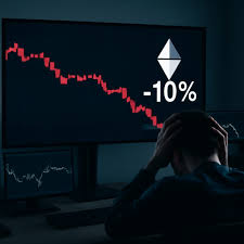Um trader perdeu US$220 milhões com a queda de 10% do Ether