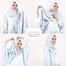 Image result for tutorial hijab