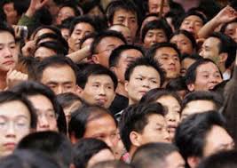 Image result for images of a large population