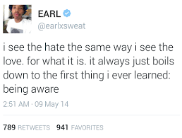 love Golf Wang OFWGKTA odd future quote music hip hop rap quotes ... via Relatably.com