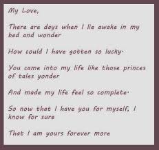30+ Romantic Love Poems For Him | DesignOval via Relatably.com