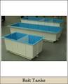 Commercial live bait tanks