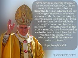Pope Benedict XVI Quotes. QuotesGram via Relatably.com