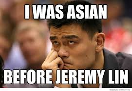 It would have been a fine title if it hadn&#39;t been about the only asian player in the league. Someone&#39;s gonna get fired for this. - i-was-asian-before-jeremy-lin