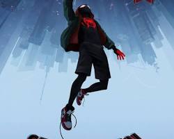 Hình ảnh về SpiderMan: Into the SpiderVerse movie poster