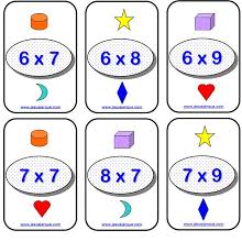 Resultado de imagen de tablas multiplicar