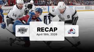 Los Angeles Kings - Colorado Avalanche - Apr 19, 2026