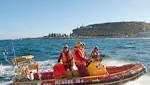 Search rescue mission launched swimmer
