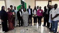 AICL boss, Amb. Tamuno, pays courtesy visit to APDC management